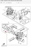 Kalvo/Diaphragm Pump (Carburetor) Yamaha Vesijetti Waverunner - Yamaha Moto - 18476 - 2