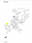 Sylinterikannen Tiiviste/Gasket Cylinder Head Suzuki DF4 DF5 DF6 - Suzuki osat perämoottorille - 41286 - 2
