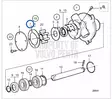 Tiiviste/Gasket Merivesipumppuun Volvo Penta (Sea Water Pump) - Sisäperämoottorin osat - 6576 - 2