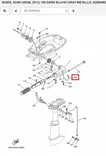 Kaasuvaijeri/Throttle Cable Yamaha 4AC 4AS 5C - Yamaha osat perämoottoreille - 50966 - 1