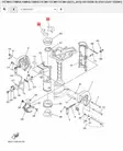 Kaulus/Bushing Pivot Sha Yamaha F4B F5A - Yamaha muut - 30346 - 2