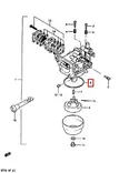 Kohokammion Tiivisterengas/Gasket Float Chamber Suzuki DT5 DT8 DT9.9 DT15 DT16 - Varaosat ja lisävarusteet - 52576 - 1