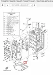 Rikitiiviste/Gasket Cylinder Yamaha F150-F200hv - Yamaha osat perämoottoreille - 52516 - 1