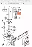 Siipipyörän Kuppi/Insert Cartridge Yamaha F8A/B/F9.9A/B/15D - Yamaha muut - 38356 - 2