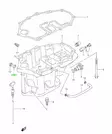 Suzuki Moottoriöljypropun tiiviste DF20-DF350 (12.5X20X2.5) - Varaosat ja lisävarusteet - 38206 - 2