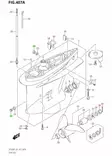 Suzuki Vaihteistoöljyn tulppa/proppu DF150-DF300 Plug Drain - Suzuki osat perämoottorille - 35126 - 2