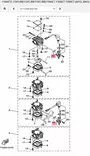 Tiiviste Kaasutin/Gasket Carburetor Yamaha F50A F50D F60A - Yamaha muut - 29296 - 2