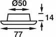 VALAISIN NOVA SMD RV, VALK. - Veneen valaistus - M9514050416 - 3