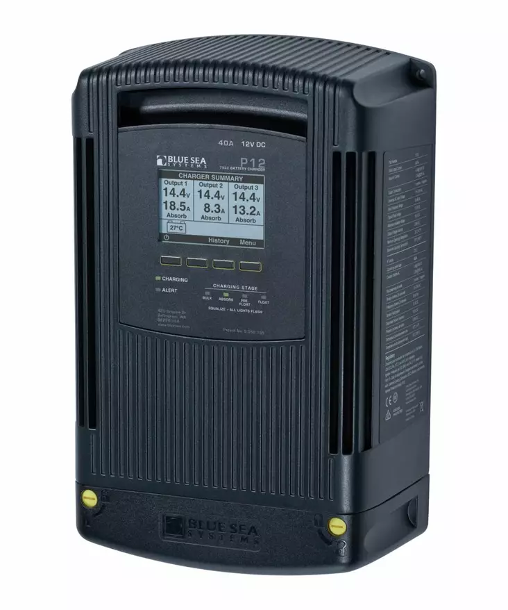 AKKULATURI BLUESEA P12 40A - 12V - Venesähkö - M9514801006 - 1