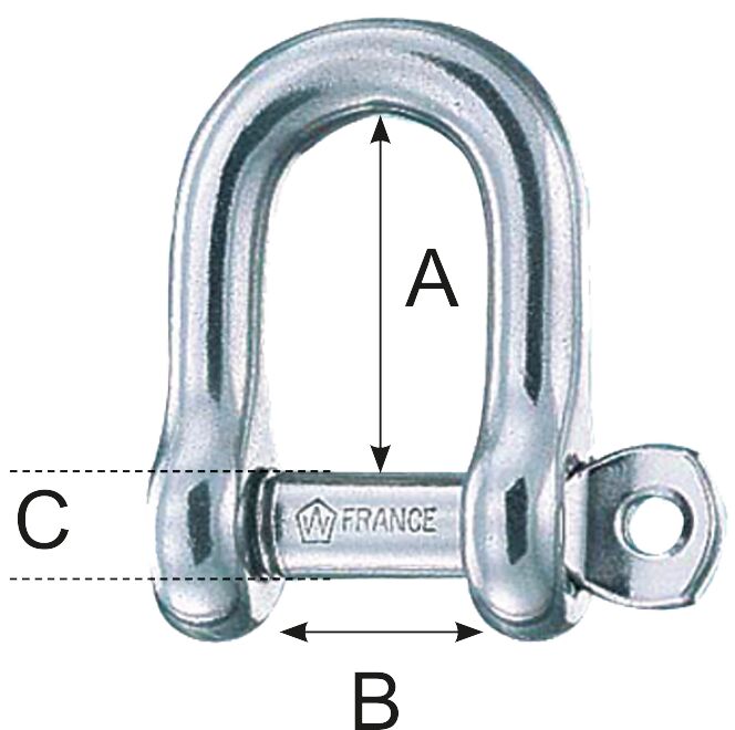 D-SAKKELI 10mm LUKITTUVA - Lowrance vene-elektroniikka - M9513033846 - 1