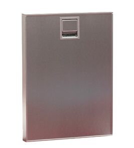 JÄÄKAAPIN OVI 49 ELEGANCE, SILVER - Veneen LVI - M9514048746 - 1