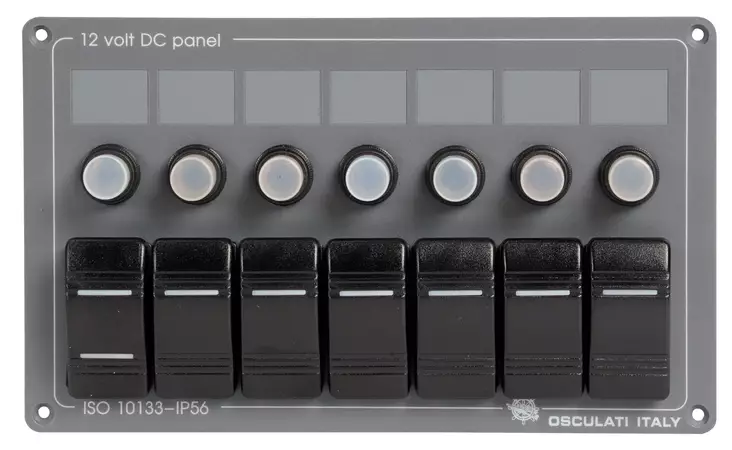 Katkaisija paneli - Venesähkön asennustarvikkeet - D123806 - 1