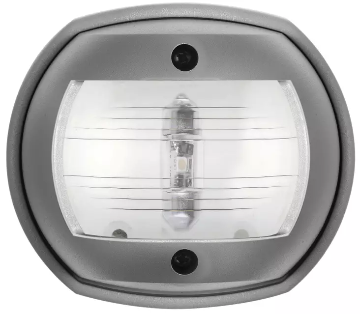 Kulkuvalo LED Compact 12 harmaa - valkoinen 135° perävalo - Valaisimet ja lamput veneisiin - D225526 - 1