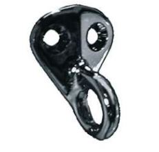 Lepuuttajan kiinnike Kromattu Kiinteä silmukka 32x28mm - Lepuuttajat ja merkkipoijut - 1206 - 1