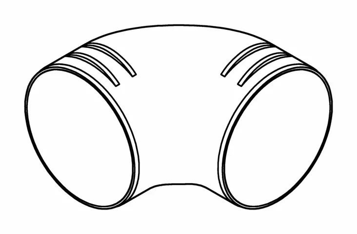 MUTKAKAPPALE 90 AST MUSTA 90MM - Lämmittimet veneisiin - M9515009676 - 1