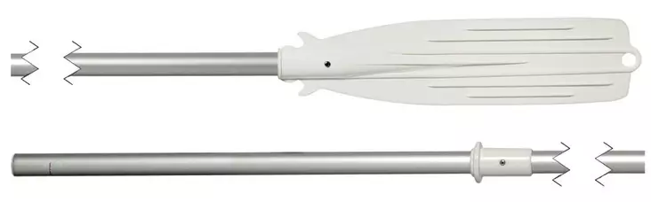Muovi/alumini airo 35x190 - Melat, airot ja venehaat - D124536 - 1