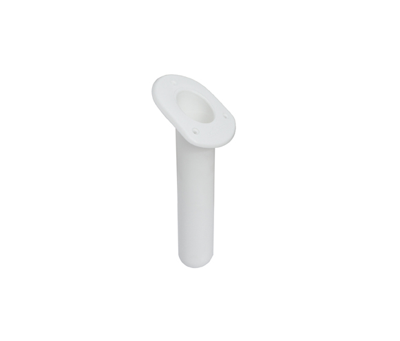 OS ROD HOLDER - LARGE OVAL HEAD - 30 DEG. - WHITE - Säilytystarvikkeet veneisiin - D240726 - 1