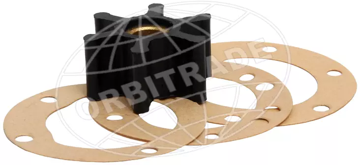 Orbitrade siipipyörä Yanmar 2GM, 2QM, 3GM, 3QM, YSB8, YSB12, YSM12, SB12 - Sisäperämoottorin Jäähdytys - D158706 - 1