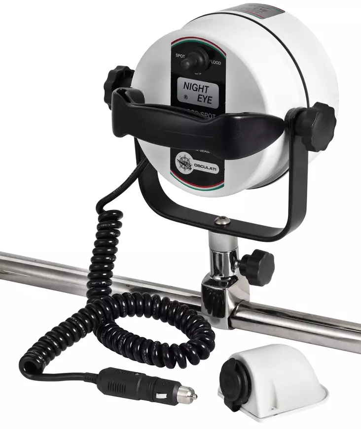 Osculati Valoheitin kaidekiinnikkeellä - Valaisimet ja lamput veneisiin - D123556 - 1