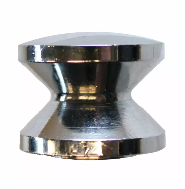 PAINONAPPILUKON NUPPI KROMATTU - Veneen lukot ja saranat - M9516030036 - 1