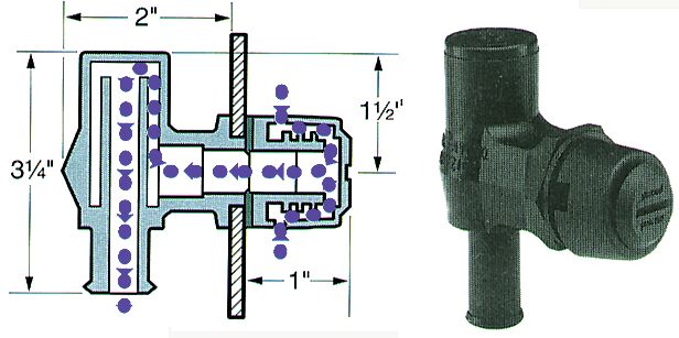 POLTTOAINESÄILIÖN VENTTIILI - Veneen LVI - M9515025046 - 1