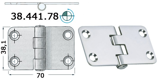 Sarana 70x38.1 - Saranat veneisiin - D124706 - 1