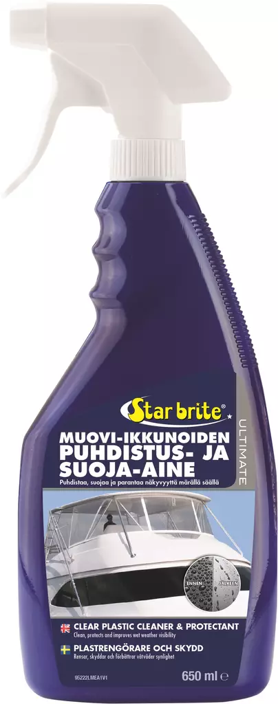 Star brite Muovipintojen puhd/suoja 650ml spray - Veneen puhdistus ja kiillotus - D259566 - 1