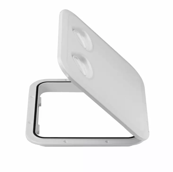 TARKISTUSLUUKKU VALKOINEN 370X375MM - Veneen LVI - M9512066206 - 1