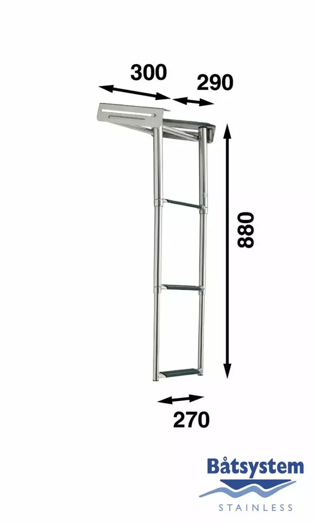 TELESKOOPPITIKKAAT 3-ASKELMAA - Lowrance vene-elektroniikka - M9519037466 - 1