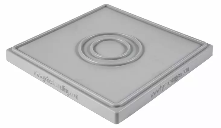 Tyresöstöttan runkosuoja L EPDM 255x255mm (SBS/MBS) - Talvisäilytysvarusteet veneille - D448236 - 1