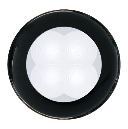 VALKOINEN LED-VALO 12V, MUSTA MUOVIKEHYS - Venesähkö - M9514024626 - 1