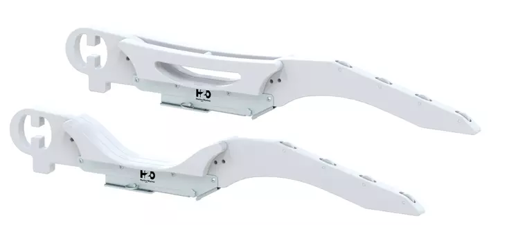 H2O KÄÄNTYVÄT KIINNITYSVARRET 6'' - Veneen kansihelat - M9519037896 - 1