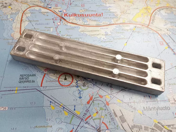 Anodi Yamaha runkoon F175A F200B-F-G F300A F350A 2010+\t - Yamaha sinkkianodit - 29166 - 1