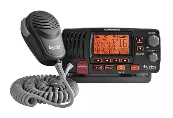 VHF COBRA MRF57B VHF-RADIOPUHELIN MUSTA - Meri-VHF-radiopuhelimet ja tarvikkeet - 30746 - 1