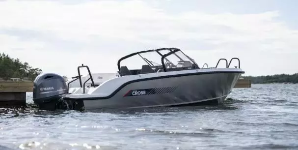 Yamarin Cross 55 Br 2025 Yamaha F115hv Premium Softdeck Fishfinder - Yamarin Cross Alumiiniveneet - 43126 - 1