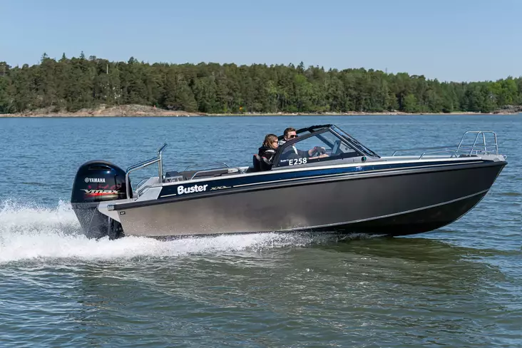 Buster XXL V-max 2025 vene Yamaha VF150XA perämoottori - Buster Alumiiniveneet - 40847 - 1