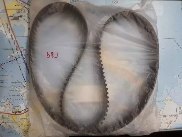 Jakohihna V-Belt Yamaha F200A-F225A 2002-2007 - Yamaha jakohihnat - 20897 - 1