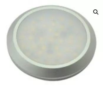 Led sisävalo 70,5MM 12-15V 2900K alumiinireunus - Venemessut - 50457 - 1