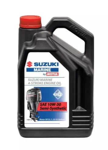 Moottoriöljy/Motor Oil Suzuki 4T-Tahti 10W30 5L Semi Synteettinen - Varaosat ja lisävarusteet - 52527 - 1
