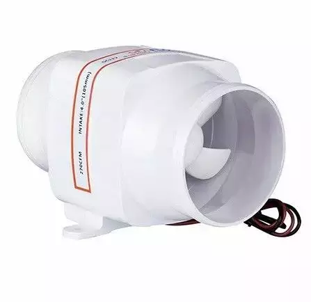 Moottoritilan Tuuletin 101mm 7640 l/min - Veneen LVI - 44127 - 1