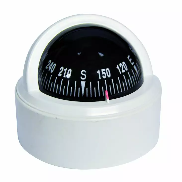 Riviera kompassi BS1 White Black card 88x70mm - Varaosat ja lisävarusteet - D148387 - 1