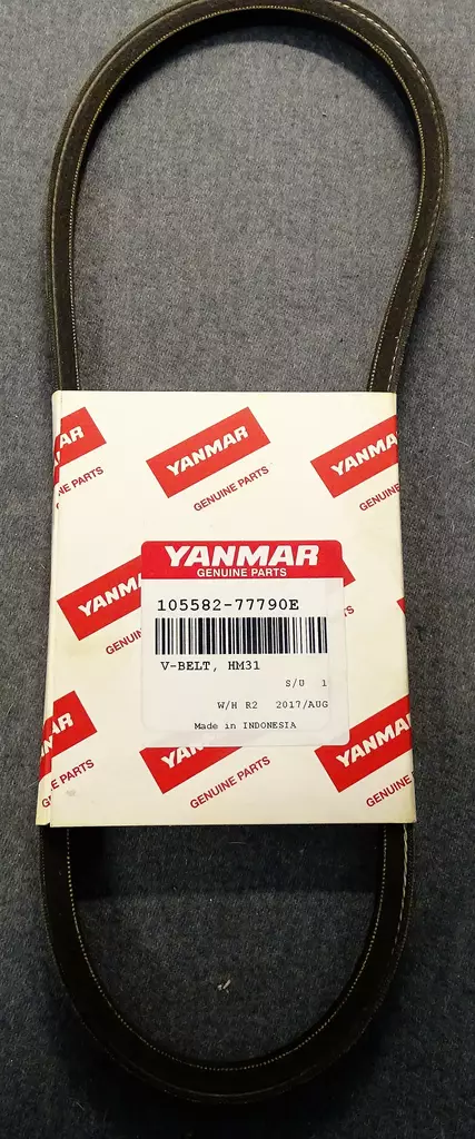 Yanmar V-belt Laturin hihna SB12 2QM15 - Yanmar moottorin alkuperäisosat - 36797 - 1
