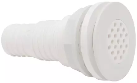 Läpivienti suora muovi 11/2 - Läpiviennit, letkuliitos ja sulkuhanat - D124207 - 1