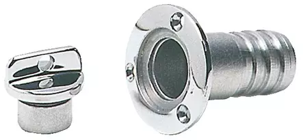 Tyhjennystulppa 60mm AISI 316 - Läpiviennit, letkuliitos ja sulkuhanat - D124307 - 1