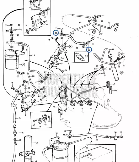Tiiviste Alumiini/Washer Volvo Penta - Sisäperämoottorin osat - 7347 - 2