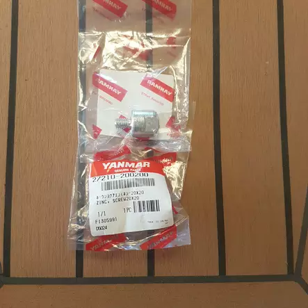 Yanmar sinkki 1GM 1GM10 6LY - Yanmar moottorin alkuperäisosat - 33697 - 1