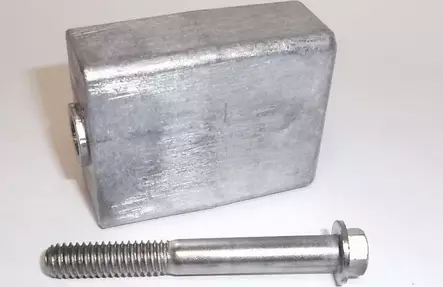 Anodi Evinrude/Johnson 60-300hv Anode & - Evinrude/Johnson osat perämoottoreille - 827 - 1