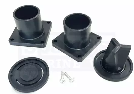 Jabsco Letkuliitesarja/Inlet Ports Kit (59090, 29270) Waste Pump - Käymälät ja septipumput veneisiin - 40027 - 1