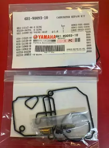 Kaasuttajan Korjaussarja/Carburetor Repair Kit Yamaha 75C/80A/90A - Yamaha muut - 35127 - 1