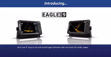 LOWRANCE Eagle 9" EYE-anturilla - Lowrance vene-elektroniikka - 43107 - 1